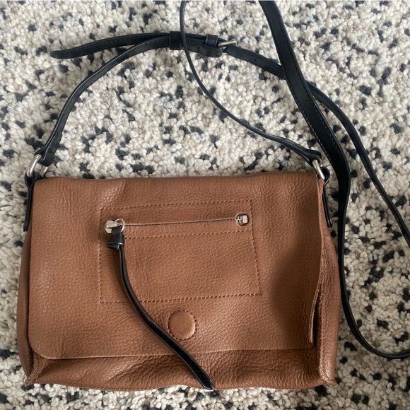 Cute Brown leather/suede purse - Picture 2 of 6